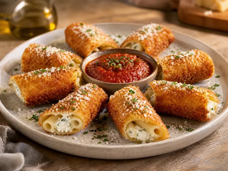 Stuffed Ziti Fritta in the appetizers menu