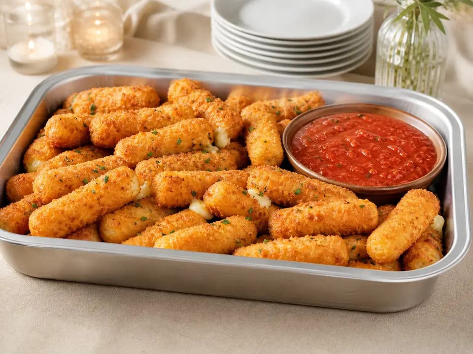 Fried Mozzarella (Serves 4–6) in the catering menu