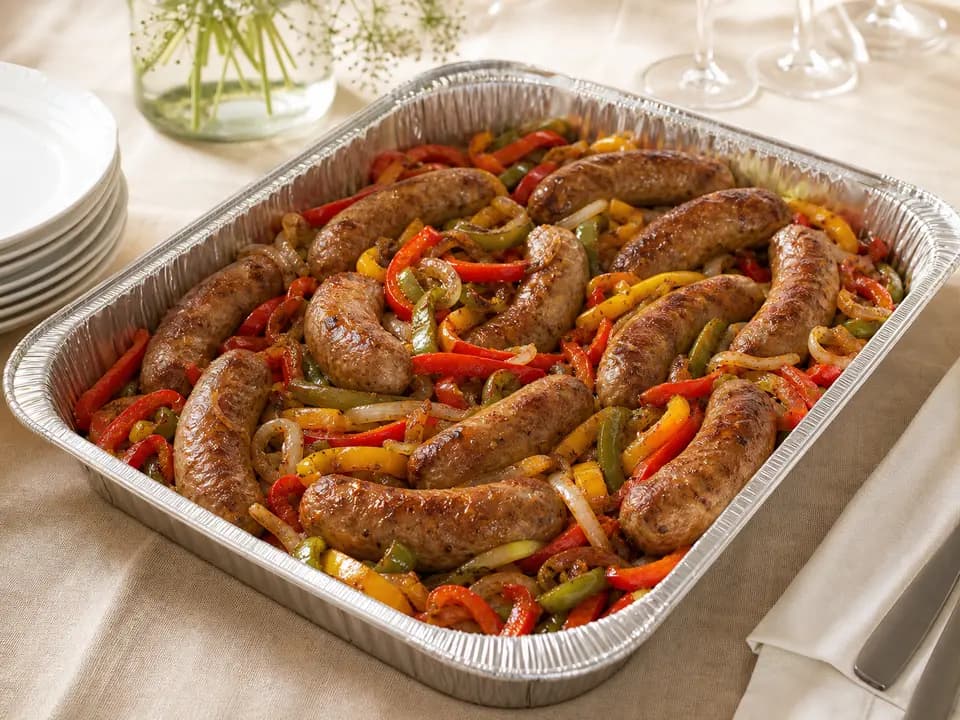 Italian Sausage (Serves 4–6) in the catering menu