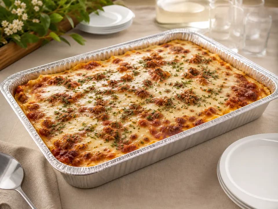 Lasagna Classico (Serves up to 12) in the catering menu