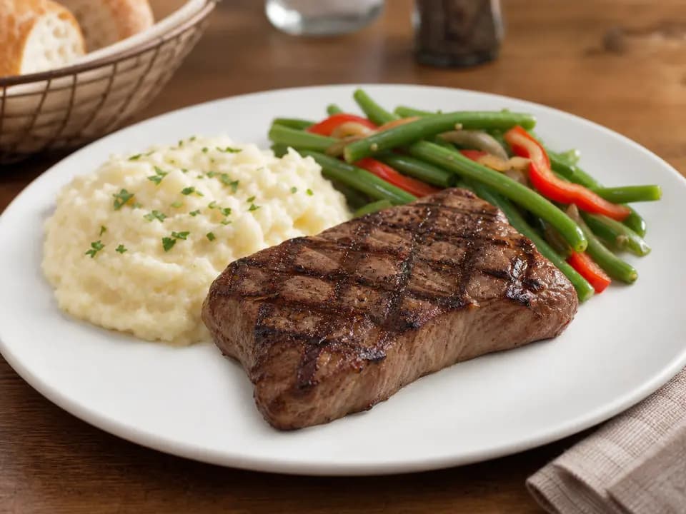 6 oz Sirloin in the gluten-sensitive menu