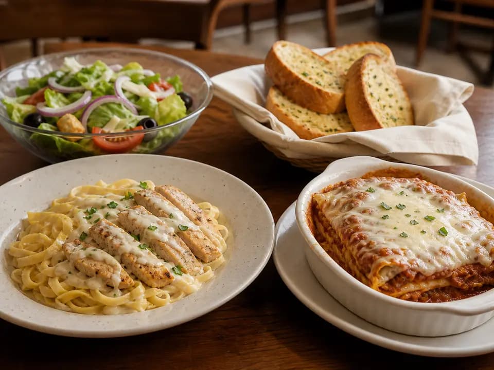 Family-Style Meals in the specials menu