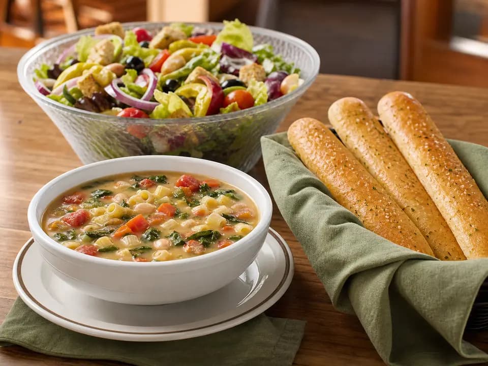 Lunch-Sized Favorites in the specials menu