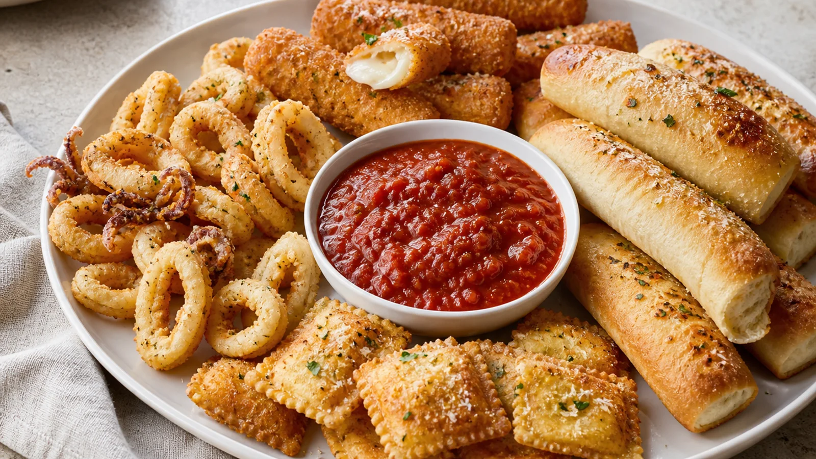 Appetizers menu category