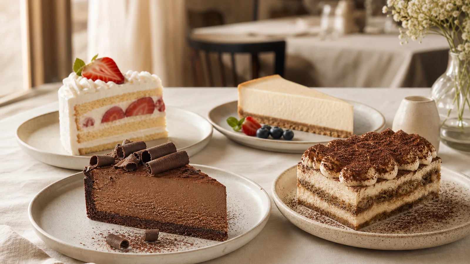 Desserts menu category